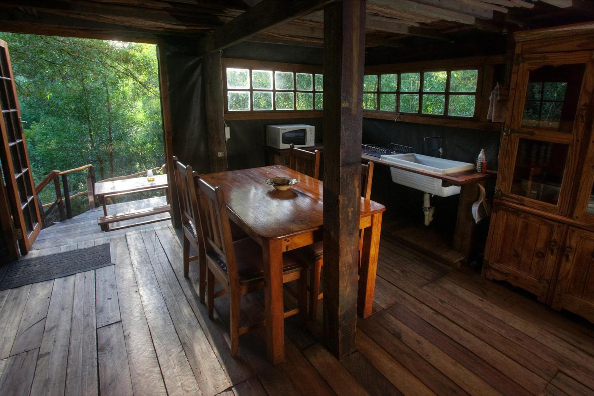 Fernhill Tented Treehouses Rheenendal Exteriör bild